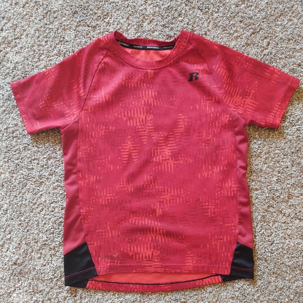 💥 3/$20 Russell Athletic M Red Shirt Sleeve Shirt!